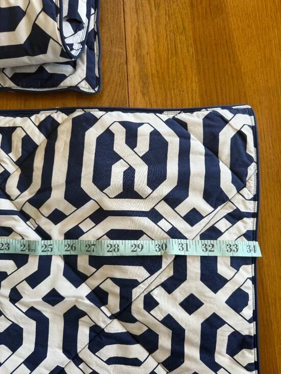 2 Pottery Barn Quilt Top Pillowcases - Picture 3 of 5